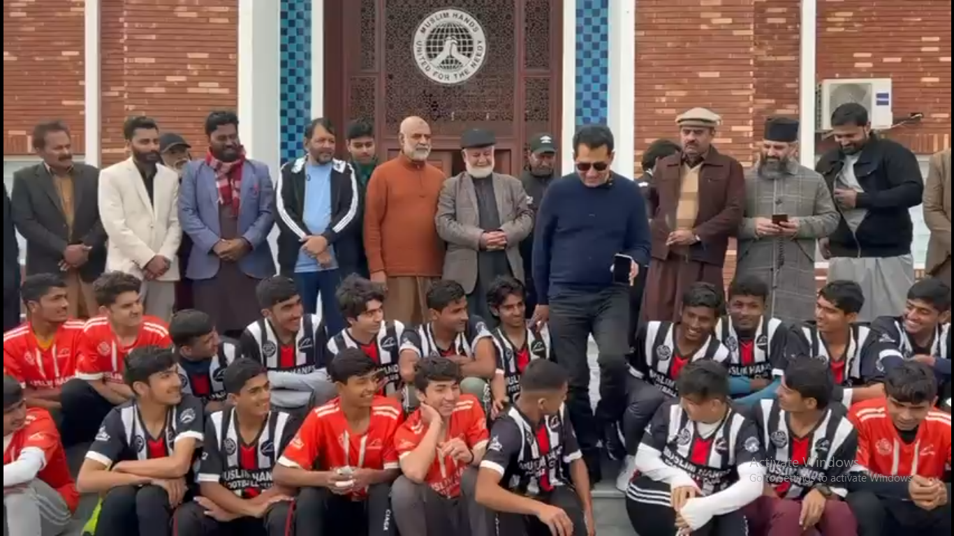 Atif Rana Inaugurates Muslim Hands Cricket Academy in Wazirabad