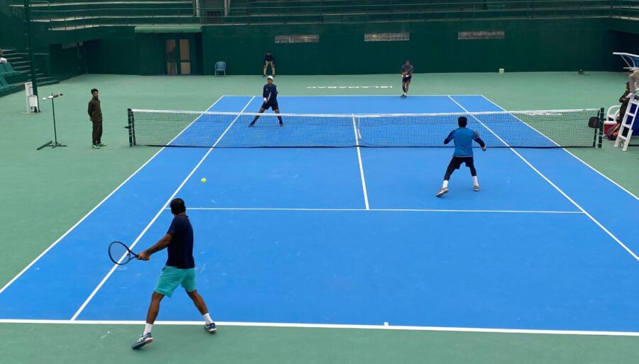 Abubakar/Nael upset top seeds Aisam/Muzammil to reach doubles final at National Ranking Tennis