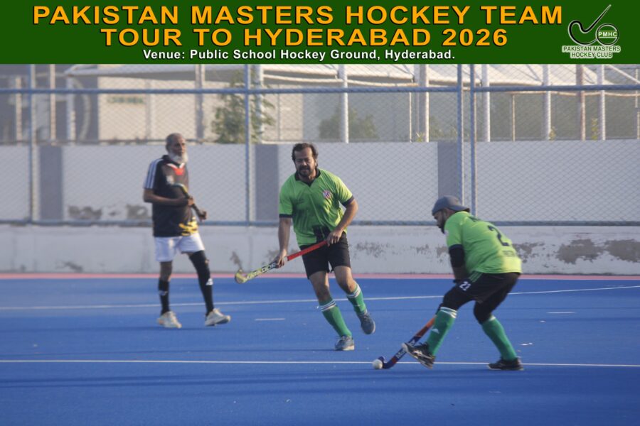 Pakistan Veterans Hockey Club thrash Hyderabad Veterans 7–1 in exhibition Hockey match