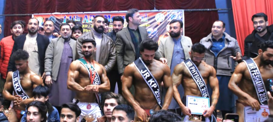 APS Martyrs Bodybuilding Championship Concludes in Peshawar