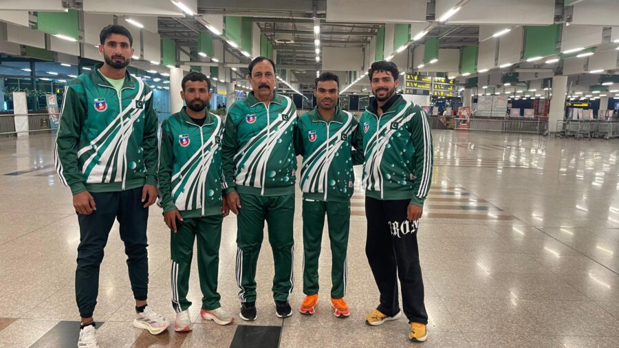 5-members national team left for China to take part in 12th Asian Indoor Athletic Championship,