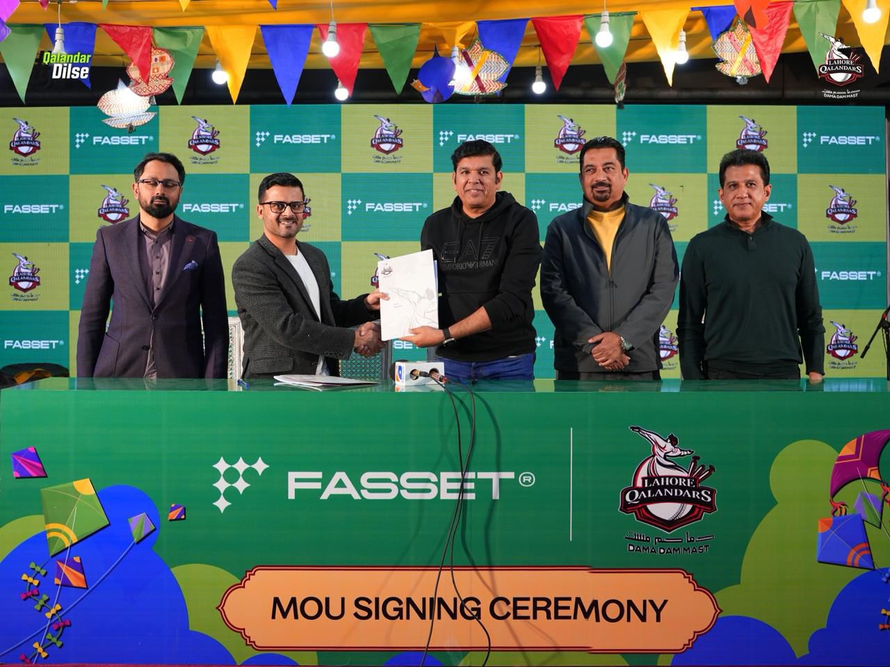 Fasset and Lahore Qalandars Announce Strategic Partnership to Redefine Fan Engagement