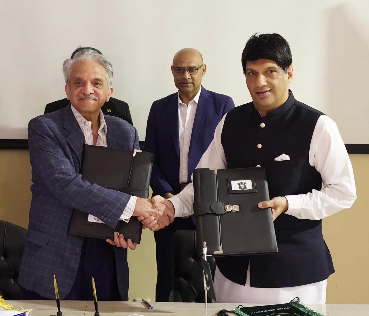 Pakistan Football Federation, Foundation Public School join hands for grassroots development