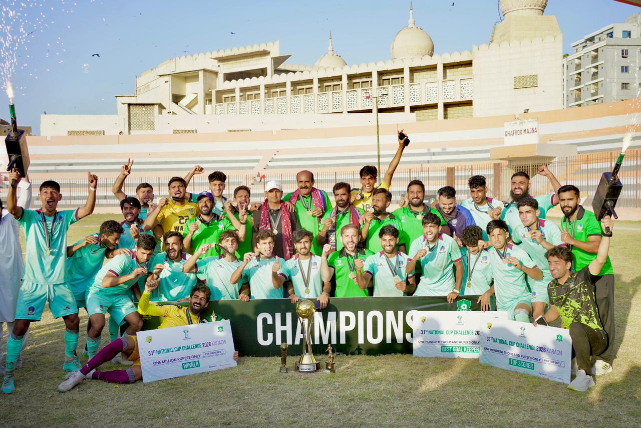 Wapda crowned National Challenge Cup champions for third straight time