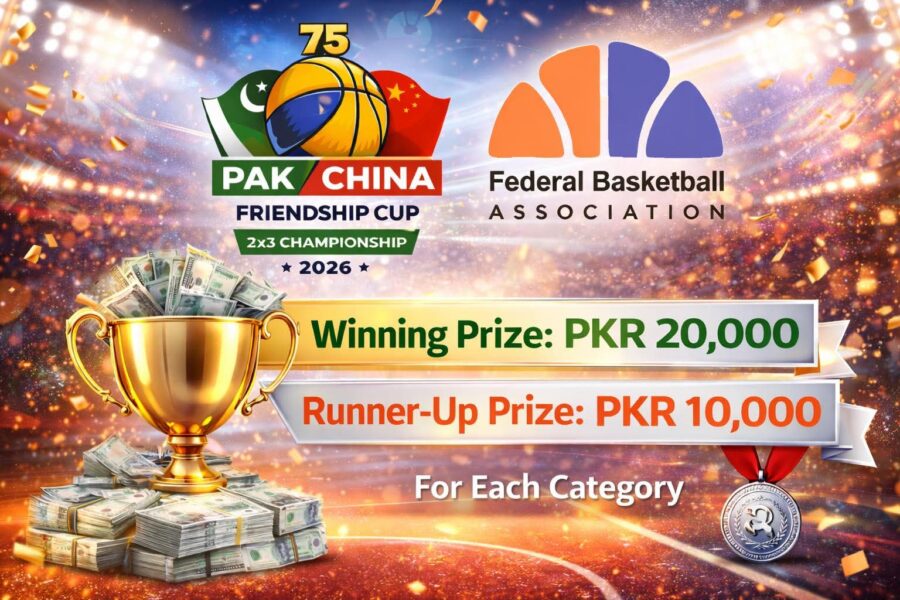 Pak-China Friendship Cup Basketball Championship Tips Off Today