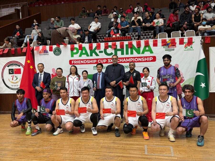 Islamabad Raptors Win Pak-China Exhibition Basketball Match