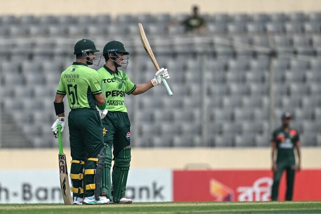 All-round Maaz Sadaqat masterclass helps Pakistan level ODI series 1-1