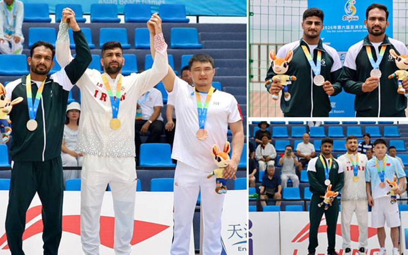 Asian Beach Games: Pakistan secure four medals amidst stellar wrestling performance