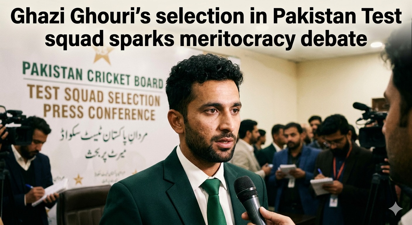 Ghazi Ghouri’s selection for Bangladesh Tests sparks meritocracy debate