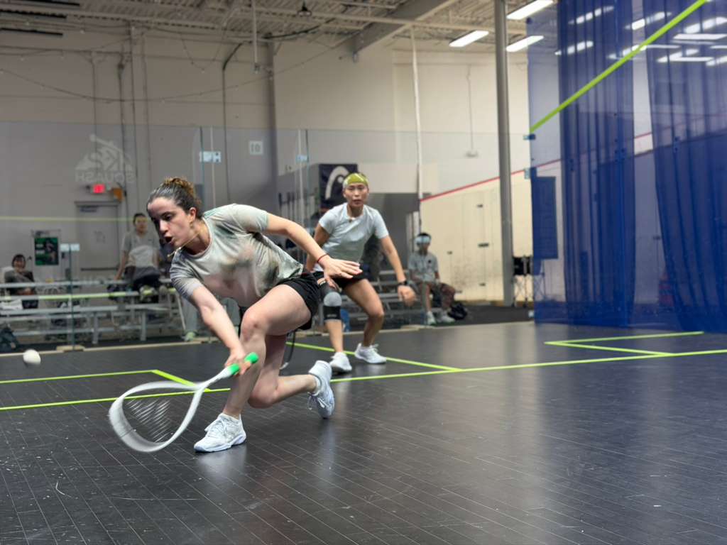 International stars dominate opening day of K2 Squash Women’s 6K event