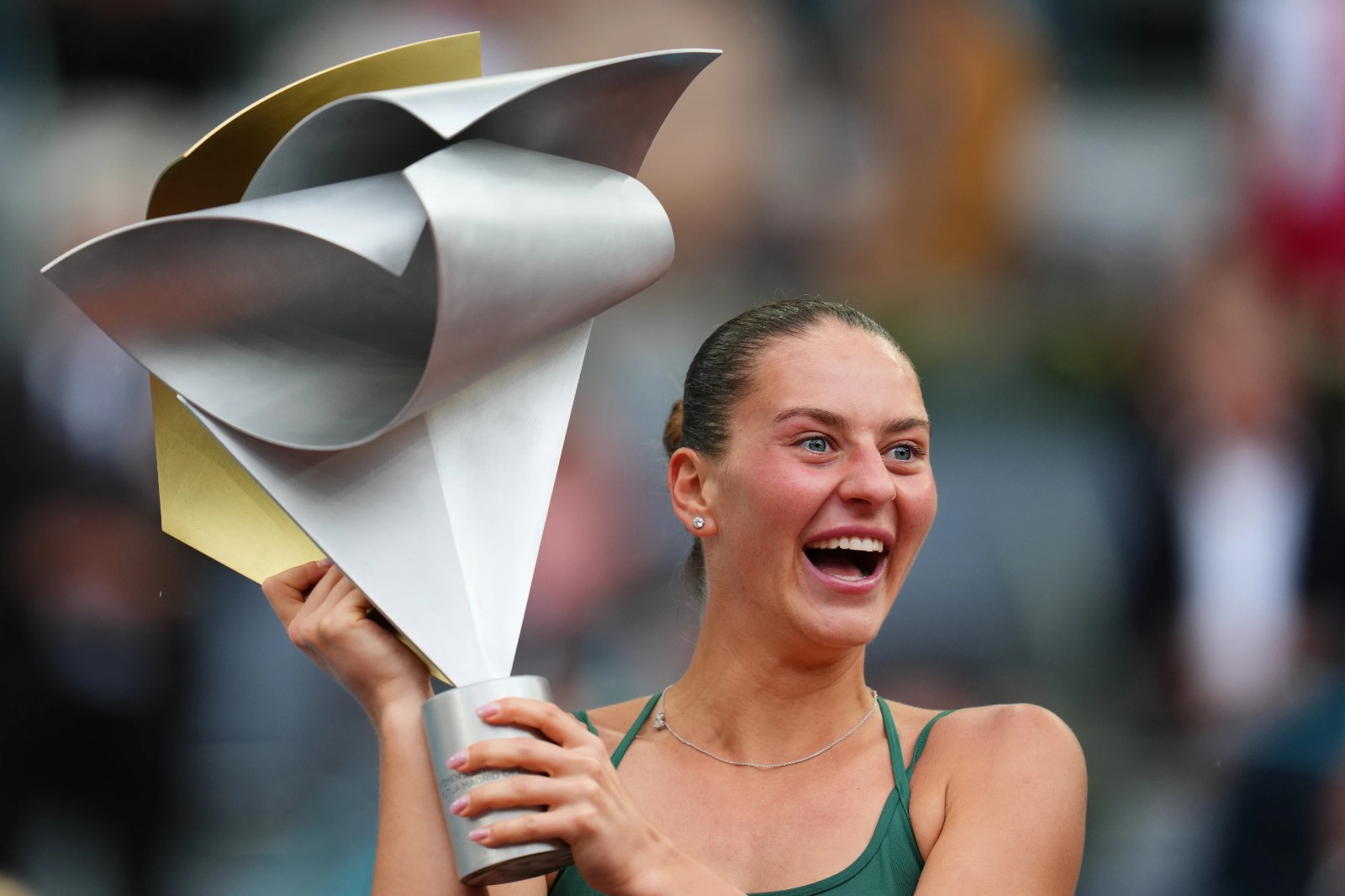 Kostyuk downs Andreeva to claim Madrid Open tennis crown