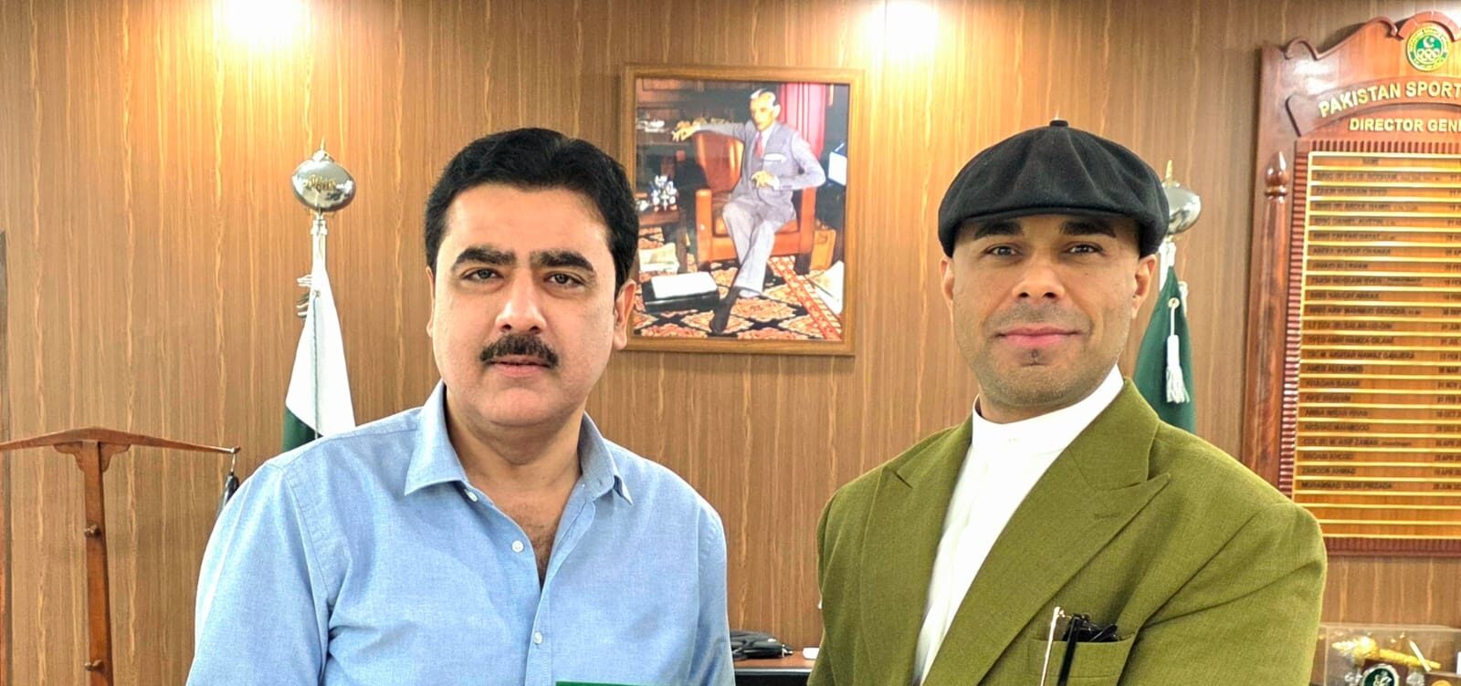 PSB honours Rd. Rizwan Aftab Ahmed for transformational support to athletes