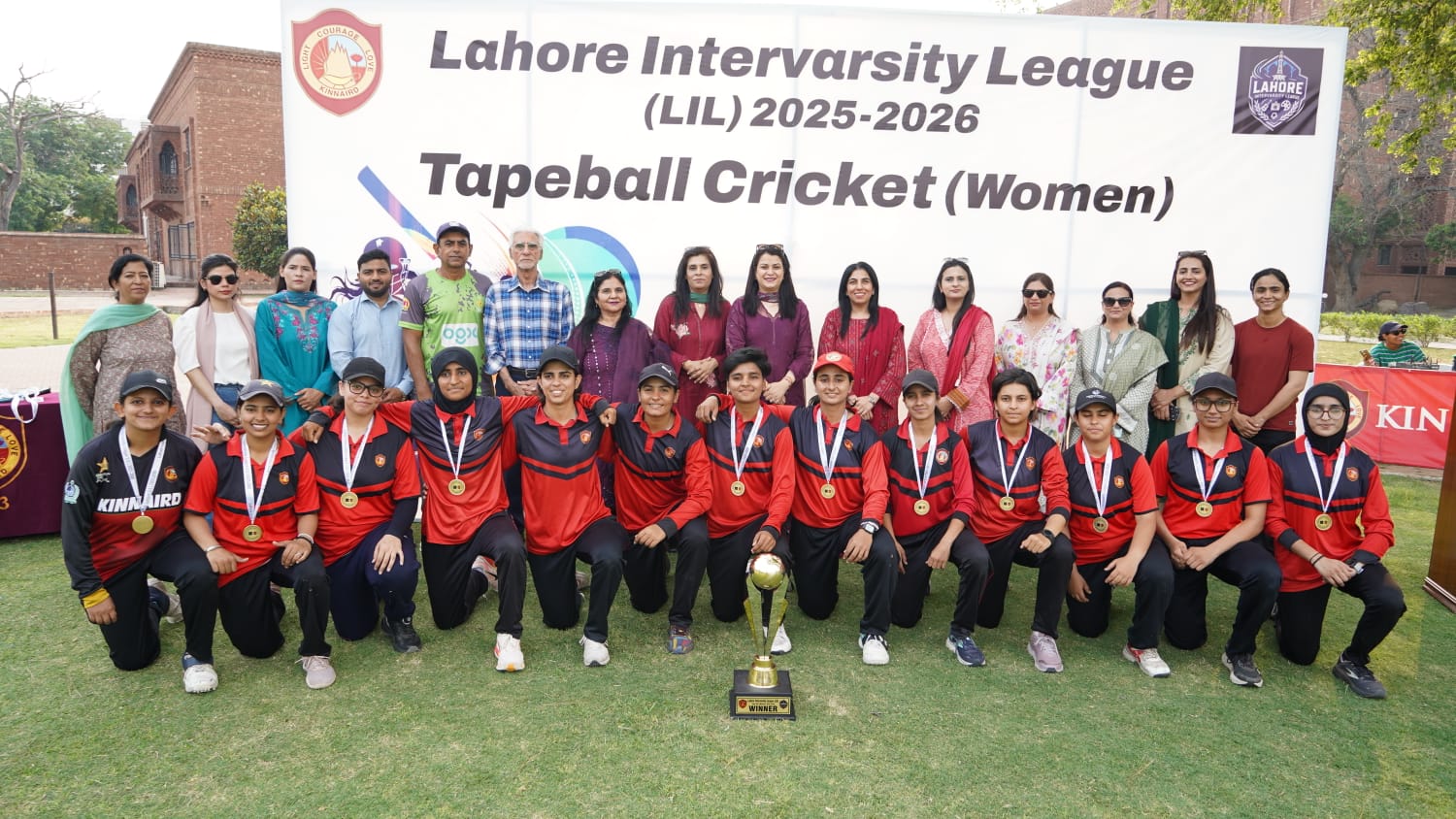 Kinnaird College clinch Lahore Intervarsity League Cricket title