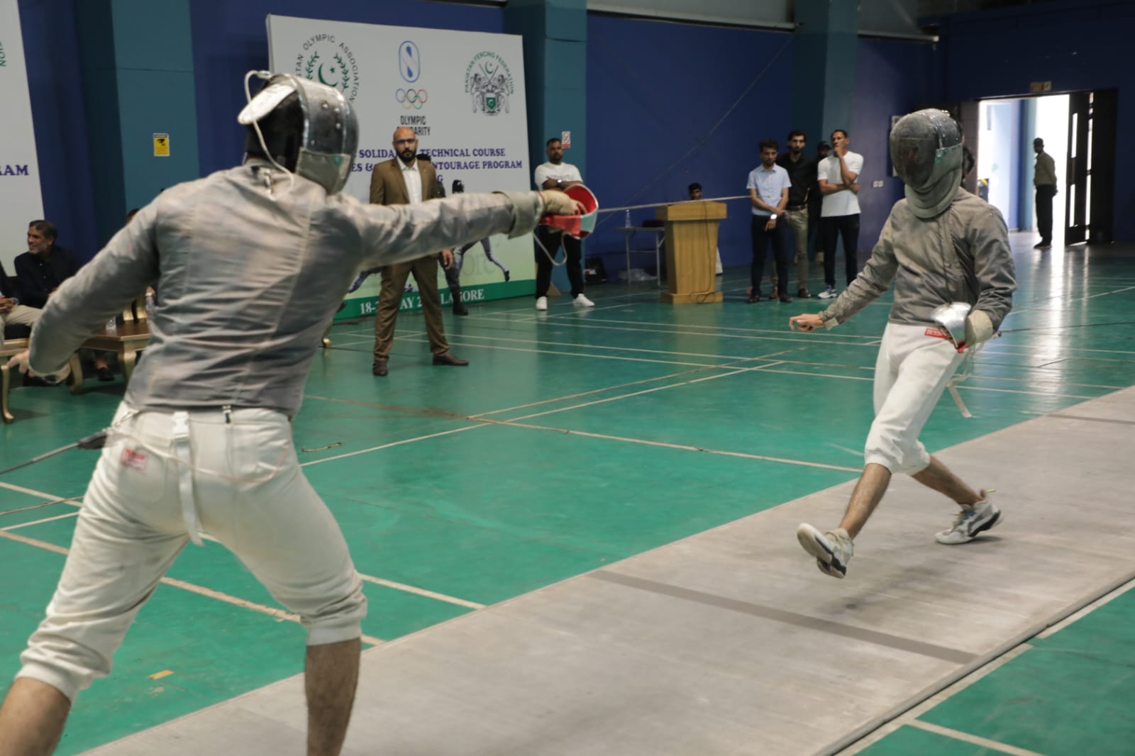UOL hosts inauguration of Olympic Solidarity technical courses in fencing