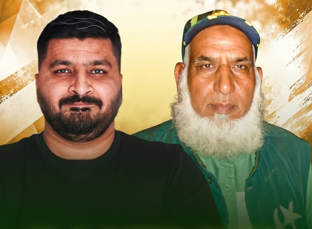 Furqan Bhatti announces PKR 500,000 cash gift for legendary 'Chacha Cricket'