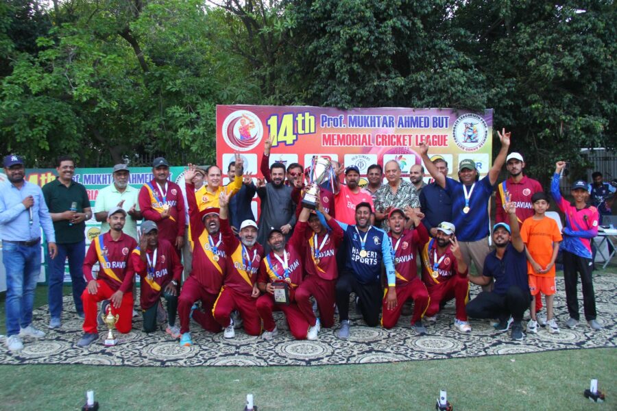 Old Ravians crowned champions at Prof Mukhtar Butt Memorial T20 Cup