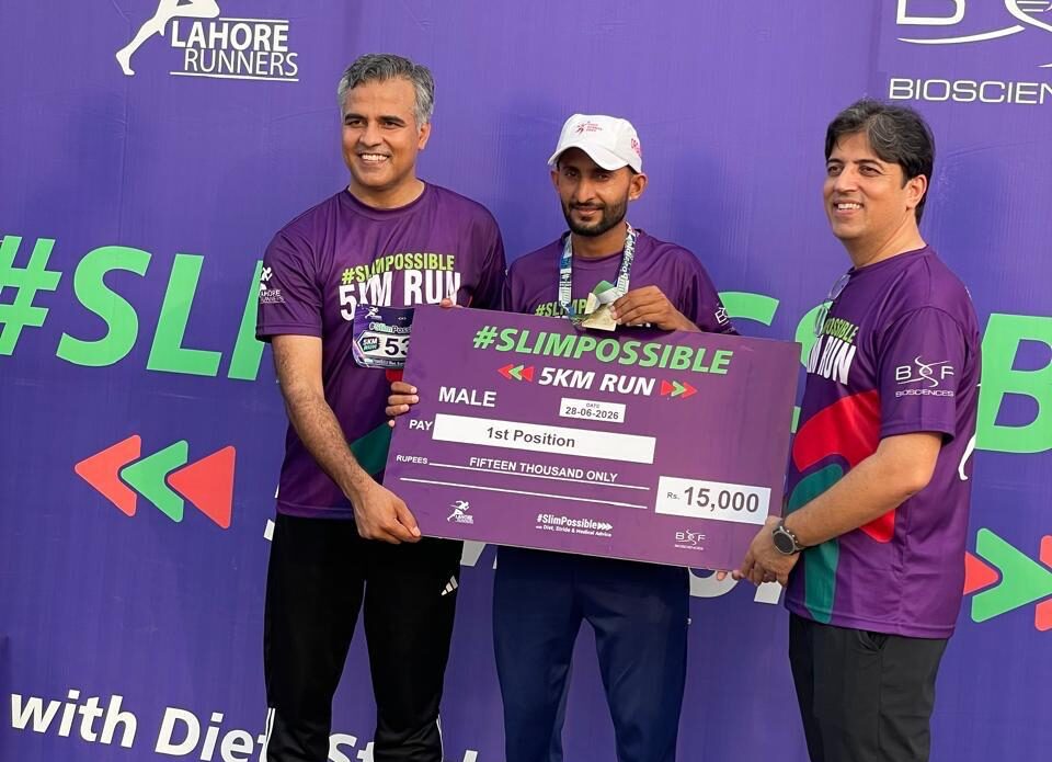 PU wins Lahore Runners 5km in men, women category