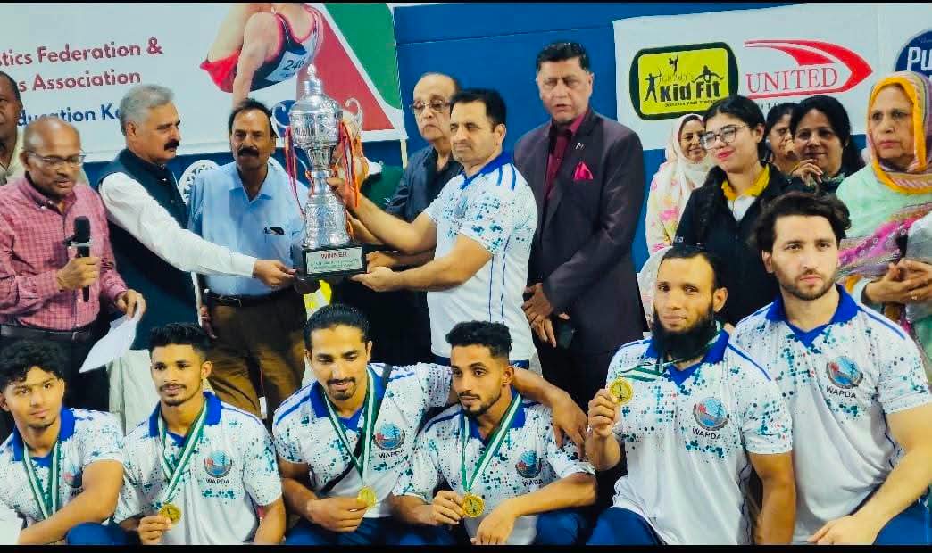 WAPDA Retains National Title with Champions Trophy Win at 55th National Men’s Gymnastics Championship
