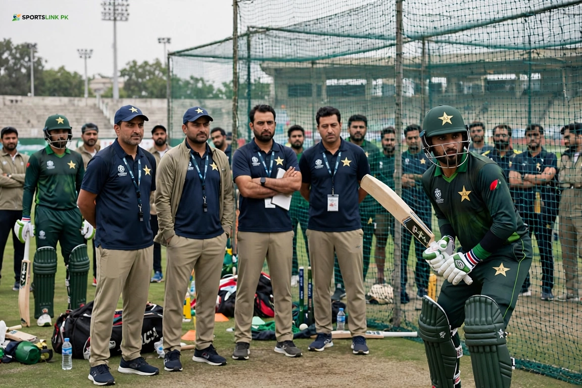 Crowded coaching staff and intense drills: National team trains in Pindi ahead of Sri Lanka series